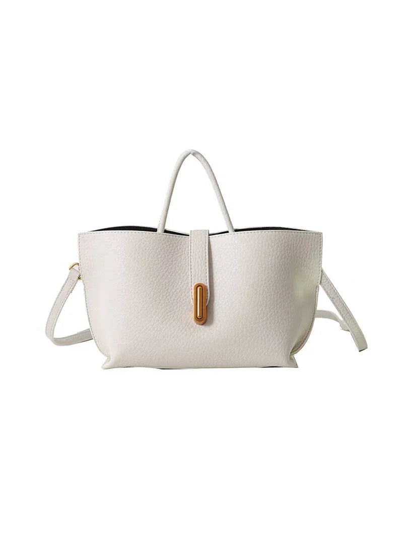Elegancka Torebka Damska Shopper Minimalistyczna Duża