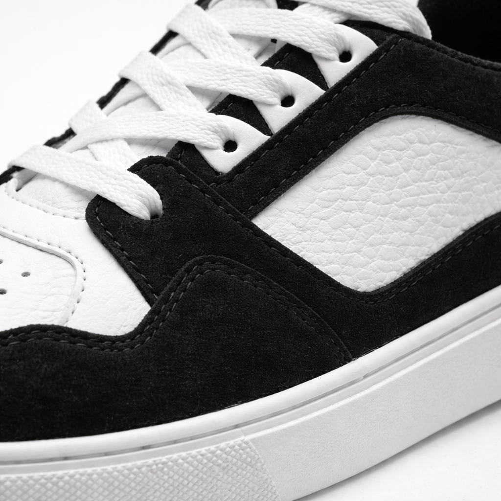Męskie Sneakersy Casual Sznurowane Retro Sportowe