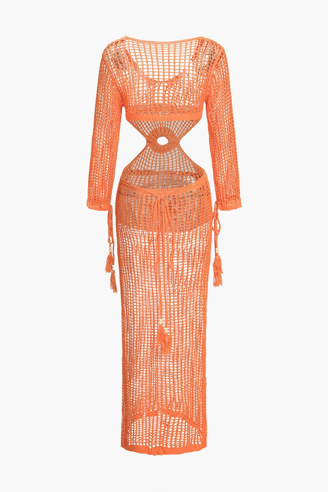 Aveline | Szydełkowa sukienka plażowa maxi w stylu boho