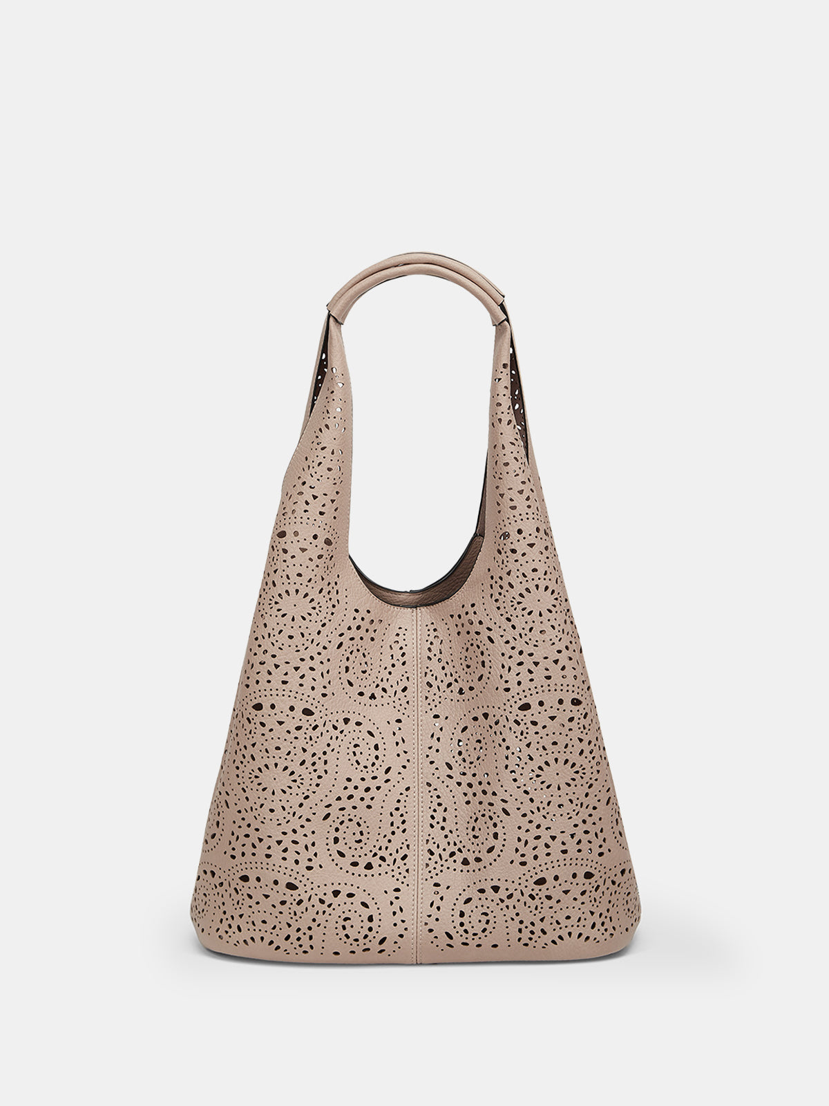 Ażurowa Torebka Damska Shopper Lekka Stylowa