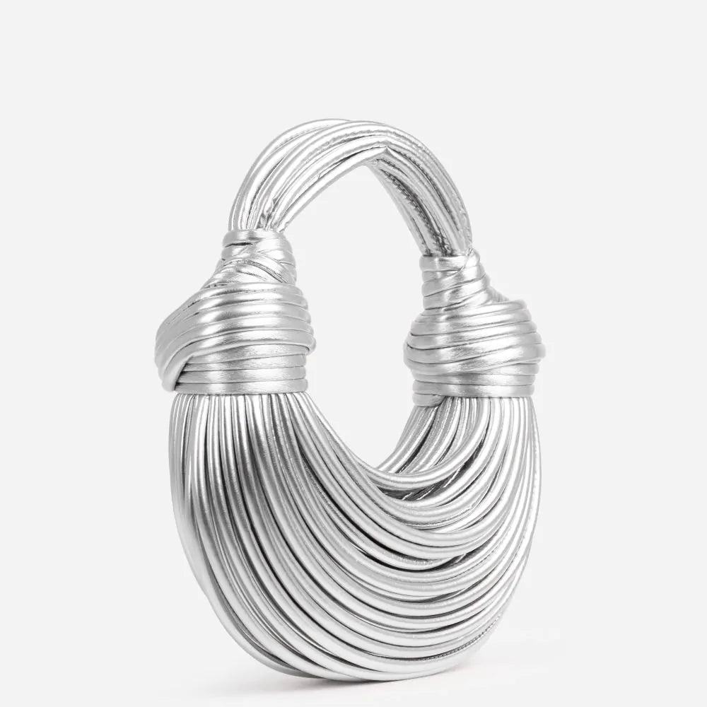 Artystyczna Torebka Damska z Rzeźbionym Uchwytem – Luksusowy Design