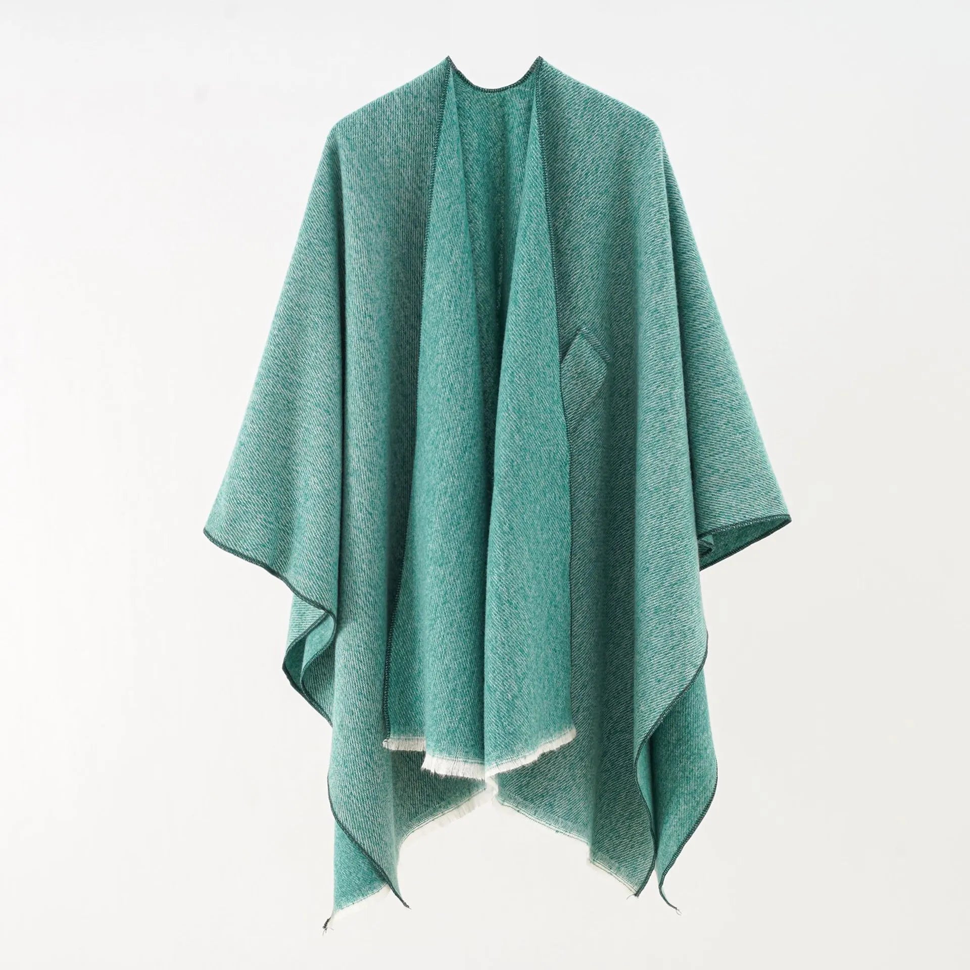 Elegancka Peleryna Damska Poncho do Stylizacji Miejskich