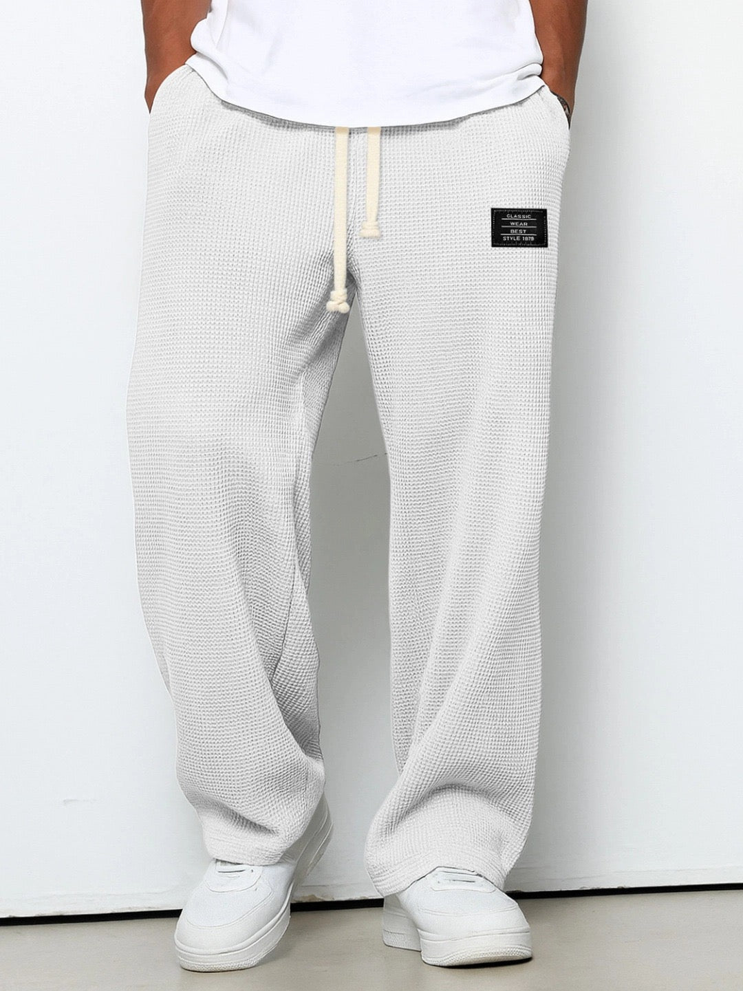 Męskie Spodnie Dresowe Oversize Komfort i Styl Streetwear