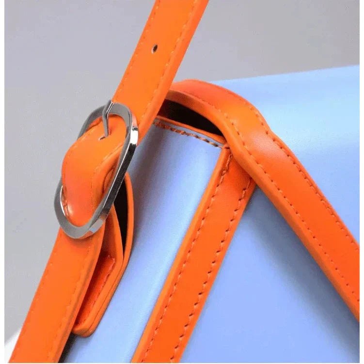 Geometryczna torebka trójkątna elegancka designerska torba