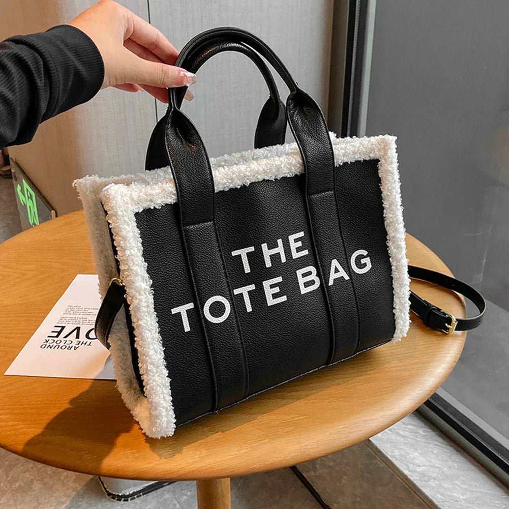 Torebka Damska Tote Bag z Paskiem Stylowa Shopper