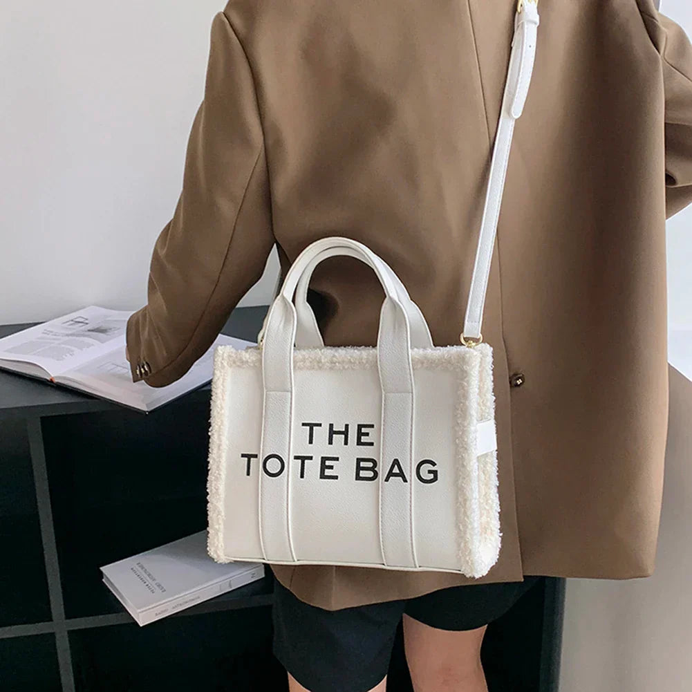 Torebka Damska Tote Bag z Paskiem Stylowa Shopper