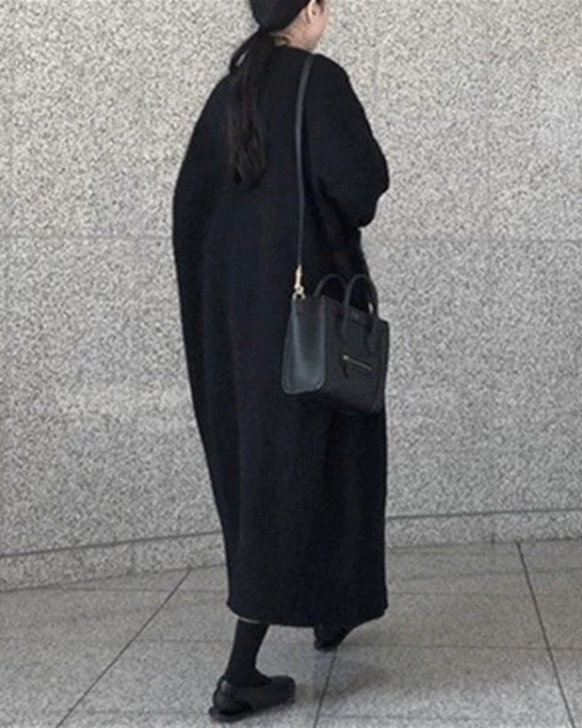 Długi Kardigan Maxi bez Zapięcia – Minimalistyczny i Elegancki