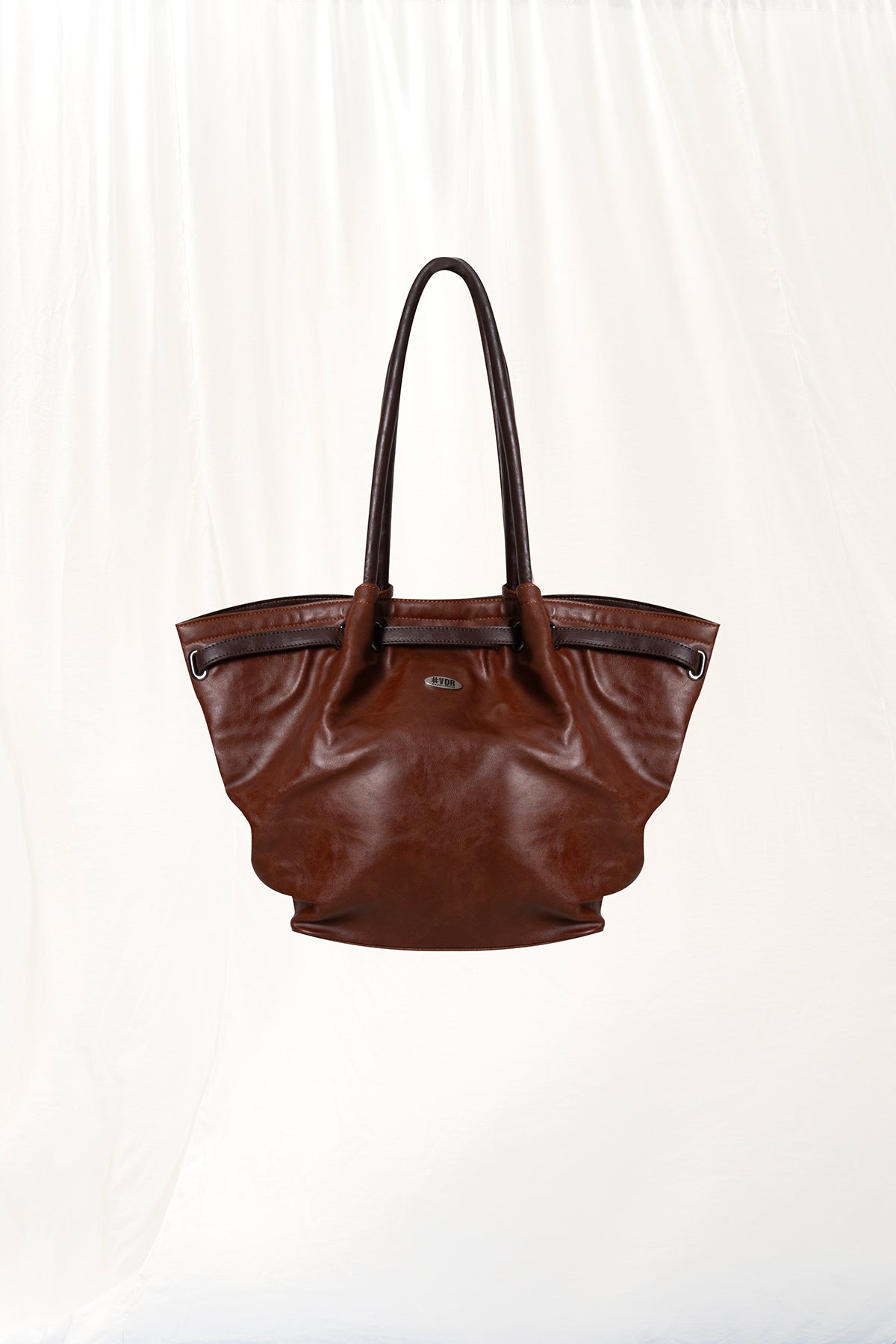 Duża Torebka Damska Shopper Vintage na Ramię