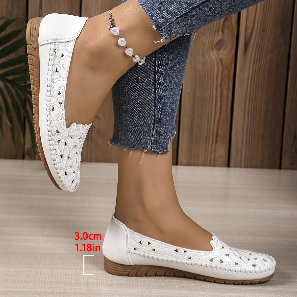 Damskie baleriny ażurowe lekkie wygodne buty na lato
