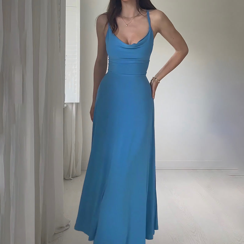 Anaïs | Sukienka maxi bez ramiączek o eleganckim romantycznym kroju