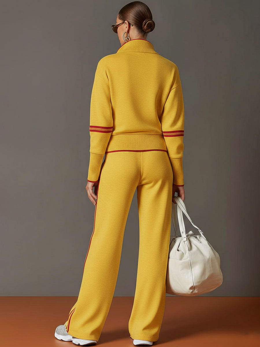 Damski komplet dresowy elegancki wygodny stylowy casual
