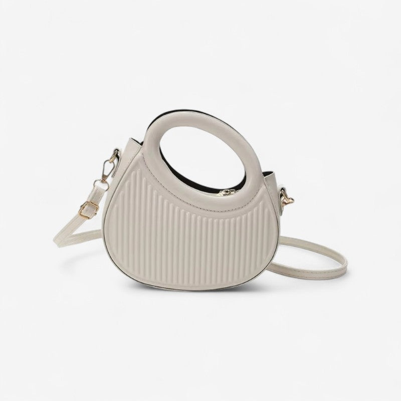 Mini Torebka Damska Okrągła na Ramię Elegancka