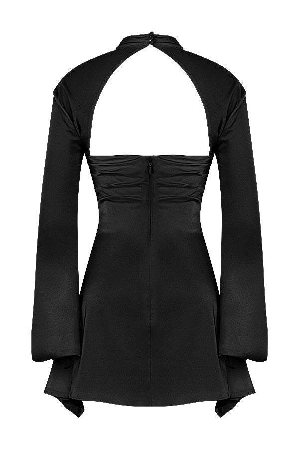 Céline | Gorsetowa sukienka z drapowaniem
