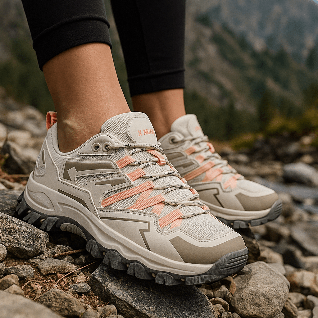 Damskie sneakersy trekkingowe lekkie wygodne buty outdoor