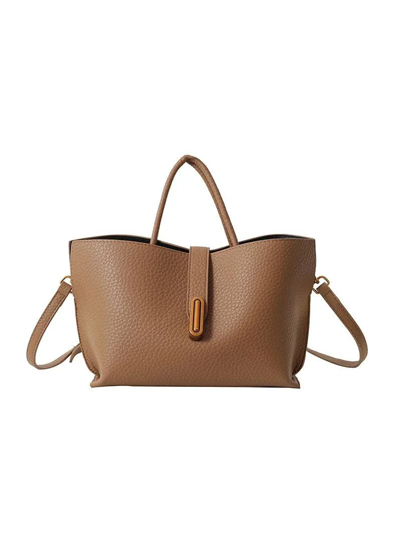 Elegancka Torebka Damska Shopper Minimalistyczna Duża