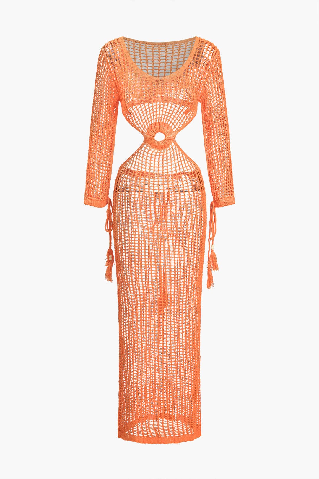 Aveline | Szydełkowa sukienka plażowa maxi w stylu boho