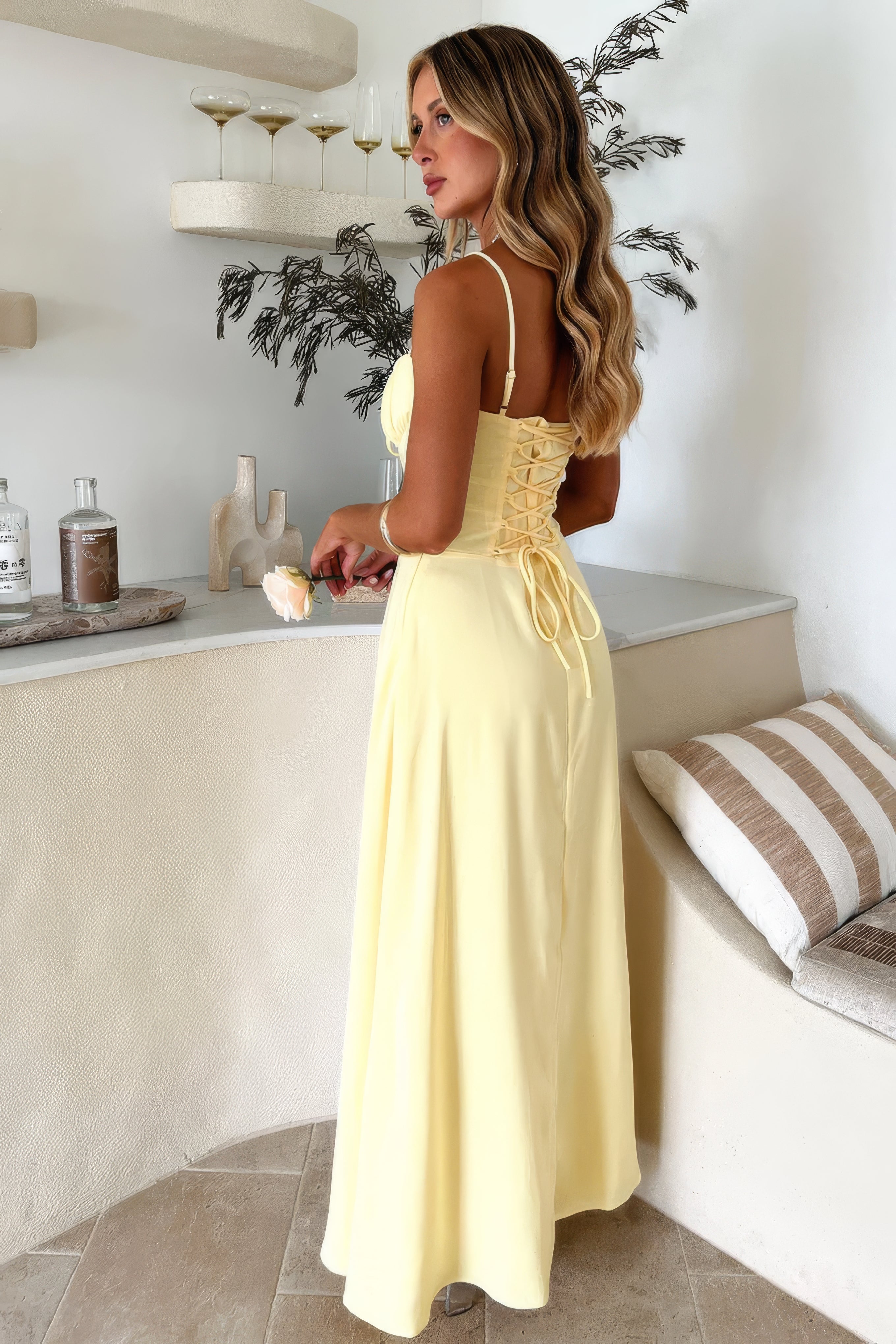 Eliza | Sukienka Maxi o Eleganckim Letnim Kroju