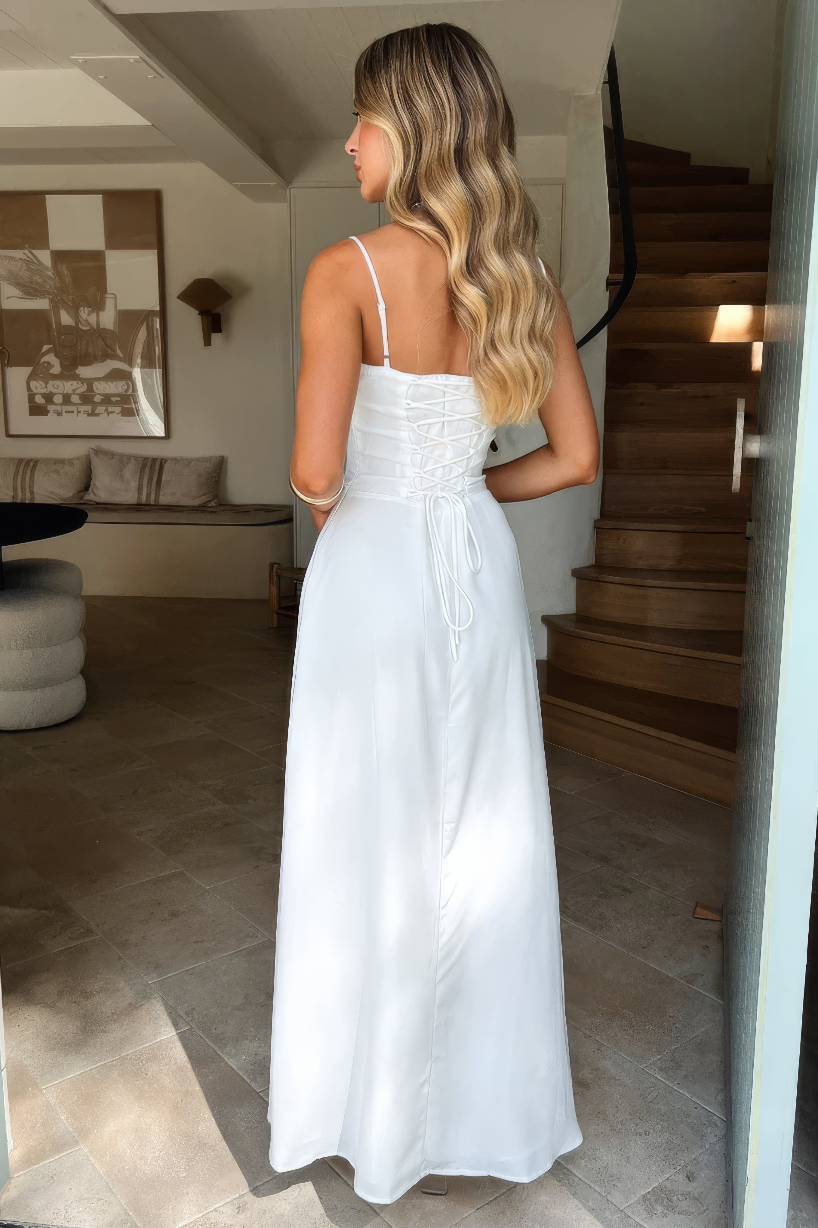 Eliza | Sukienka Maxi o Eleganckim Letnim Kroju