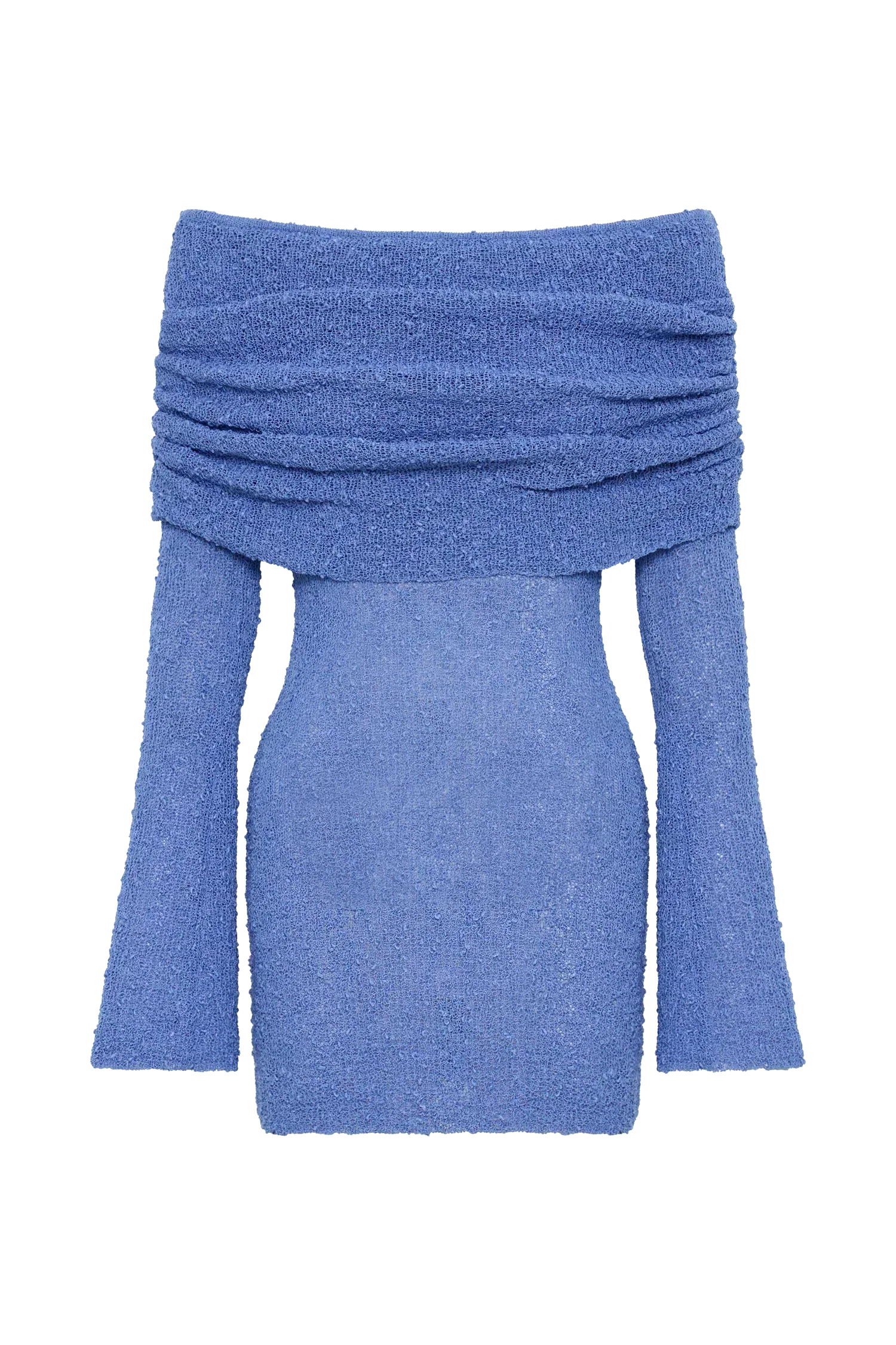 Velina | Przezroczysta sukienka mini off-shoulder