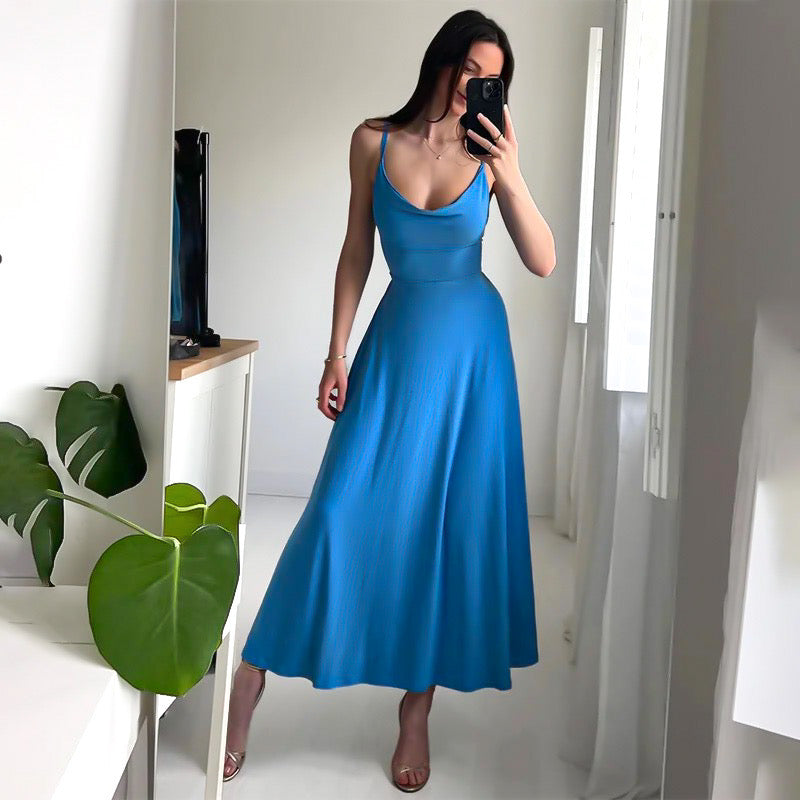 Anaïs | Sukienka maxi bez ramiączek o eleganckim romantycznym kroju