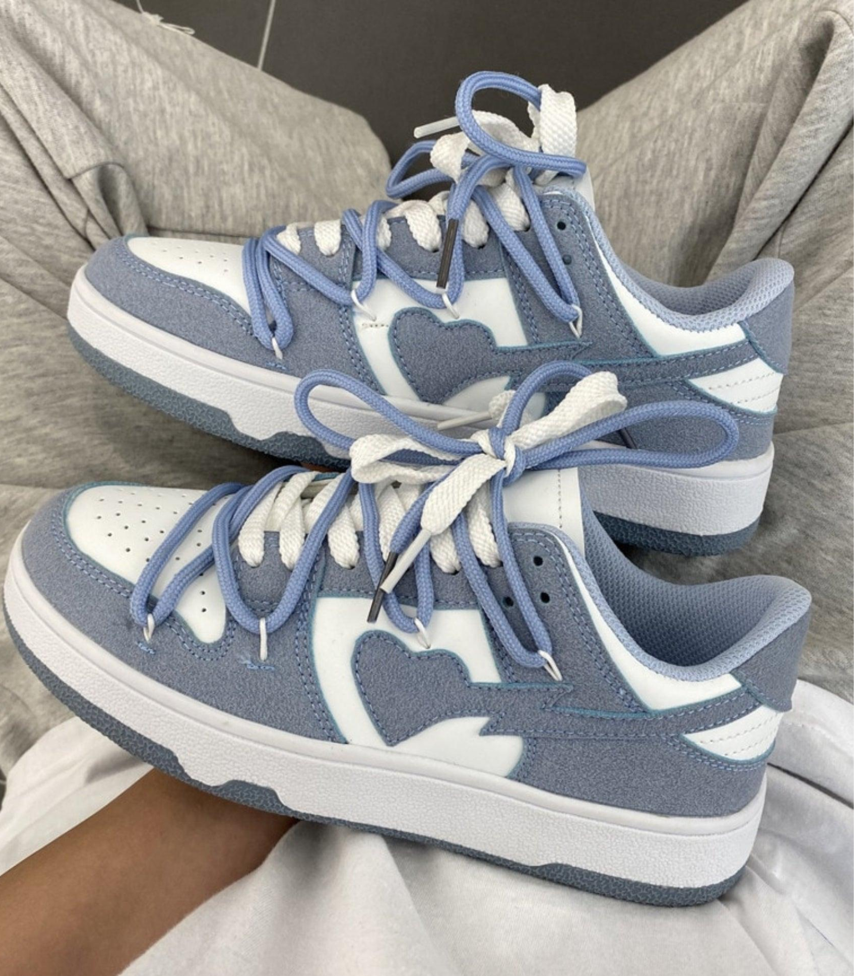Damskie Sneakersy Casual Retro na Platformie Sportowe
