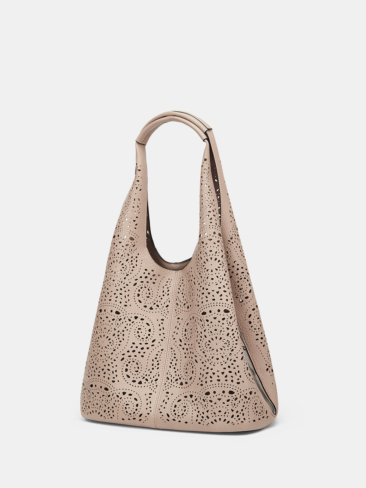 Ażurowa Torebka Damska Shopper Lekka Stylowa