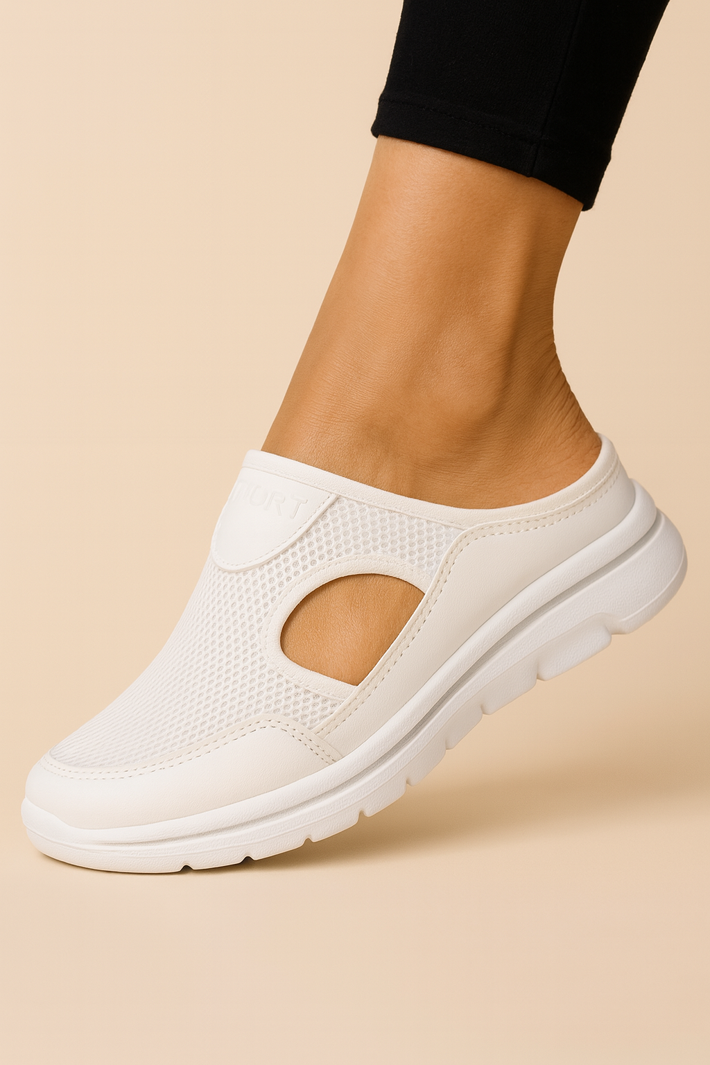 Damskie Lekkie Klapki Sportowe z Oddychającą Siateczką – Komfort na Co Dzień