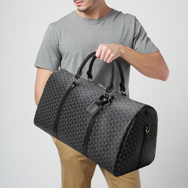 Męska Torba Podróżna Elegancka Pojemna Weekendowa