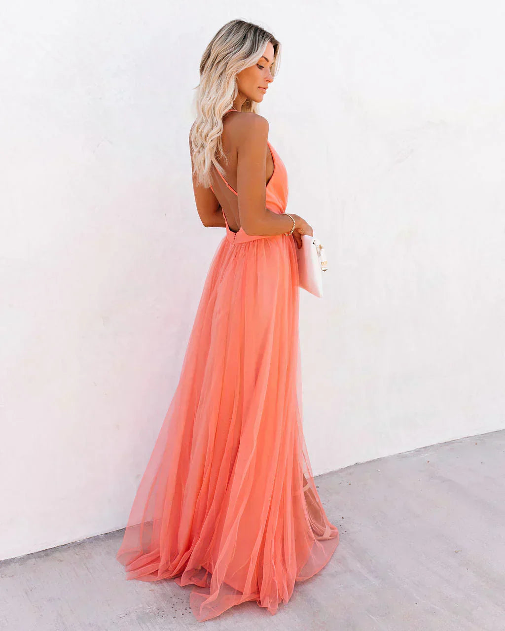 Danuta | Sukienka maxi o eleganckim kroju
