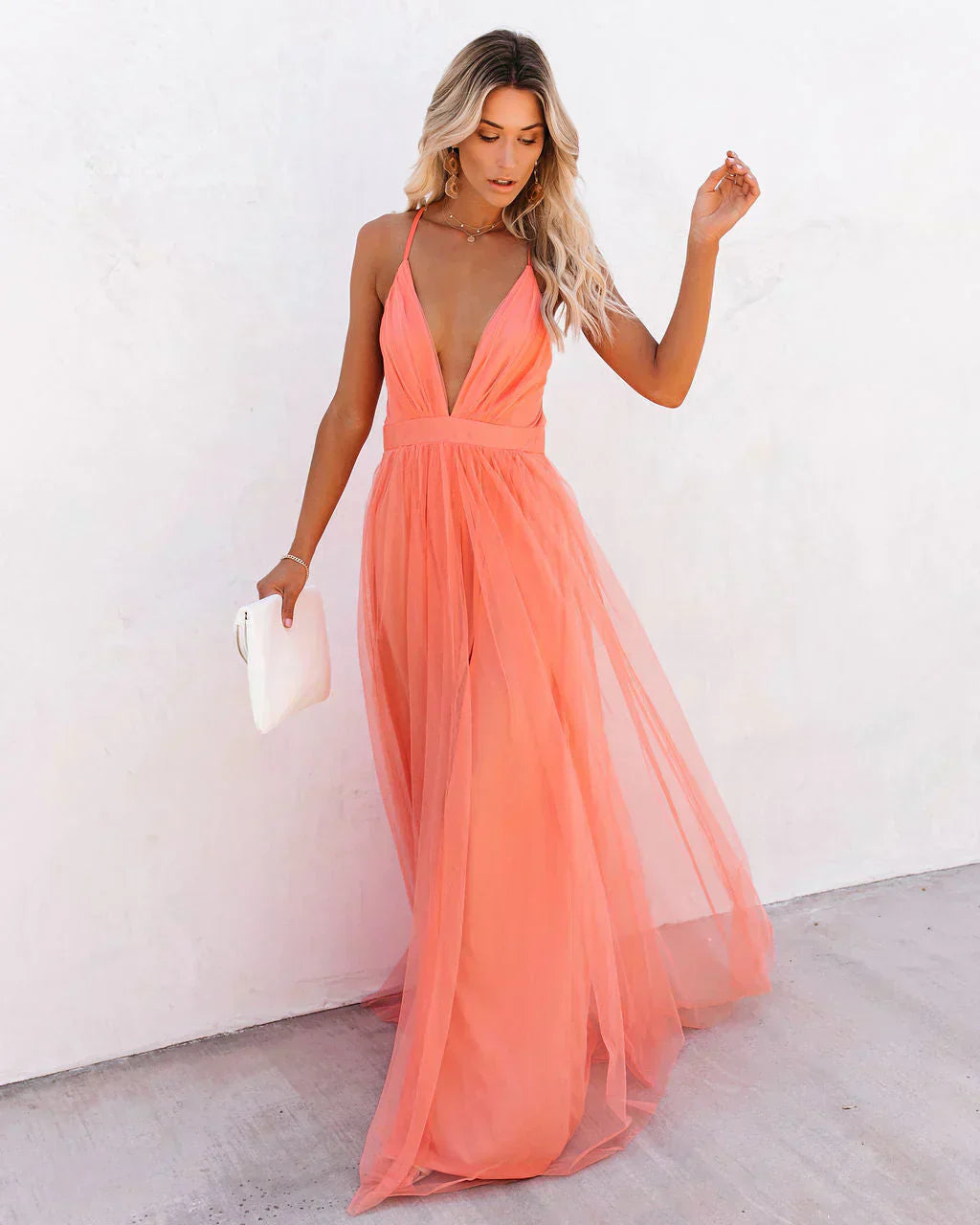 Danuta | Sukienka maxi o eleganckim kroju