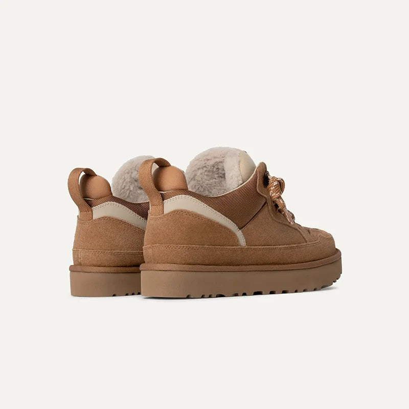 Damskie Buty Zimowe Ocieplane z Futrem – Wygodne Botki Casual