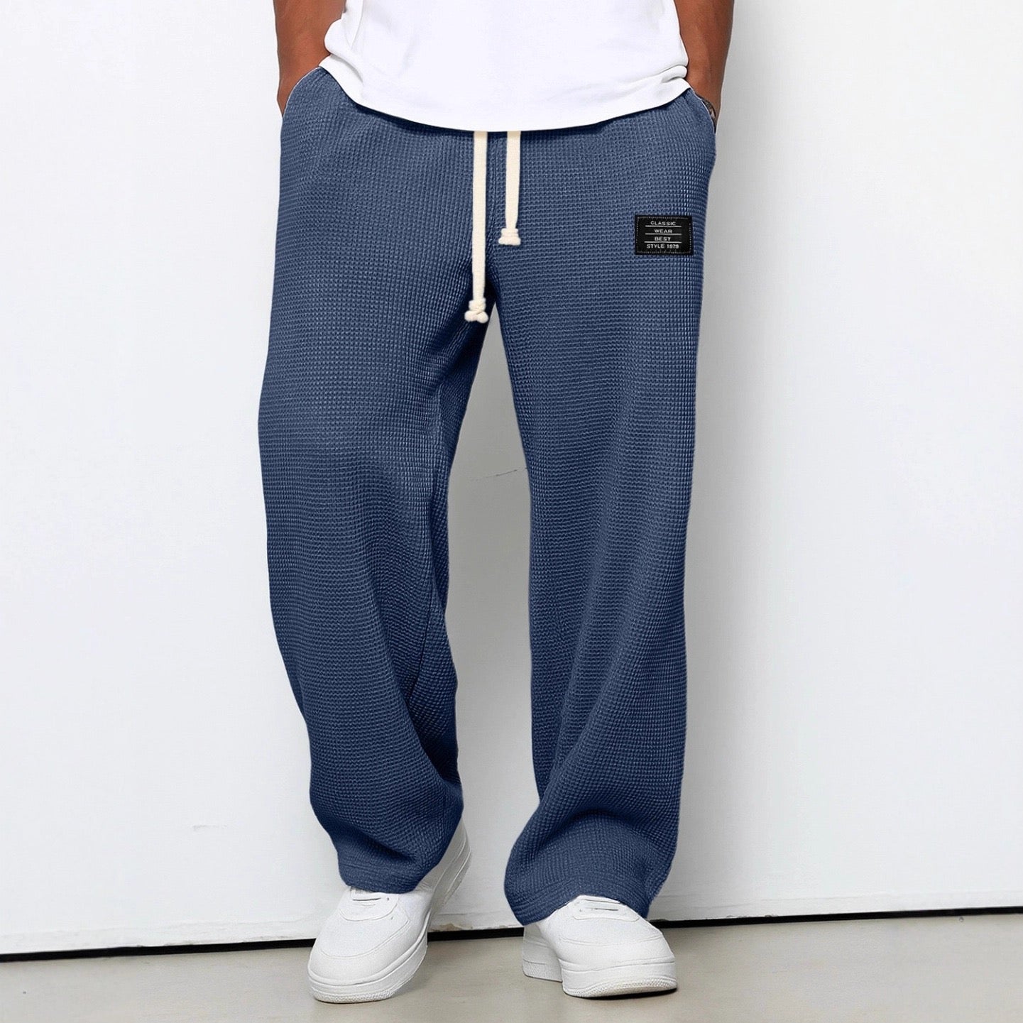 Męskie Spodnie Dresowe Oversize Komfort i Styl Streetwear