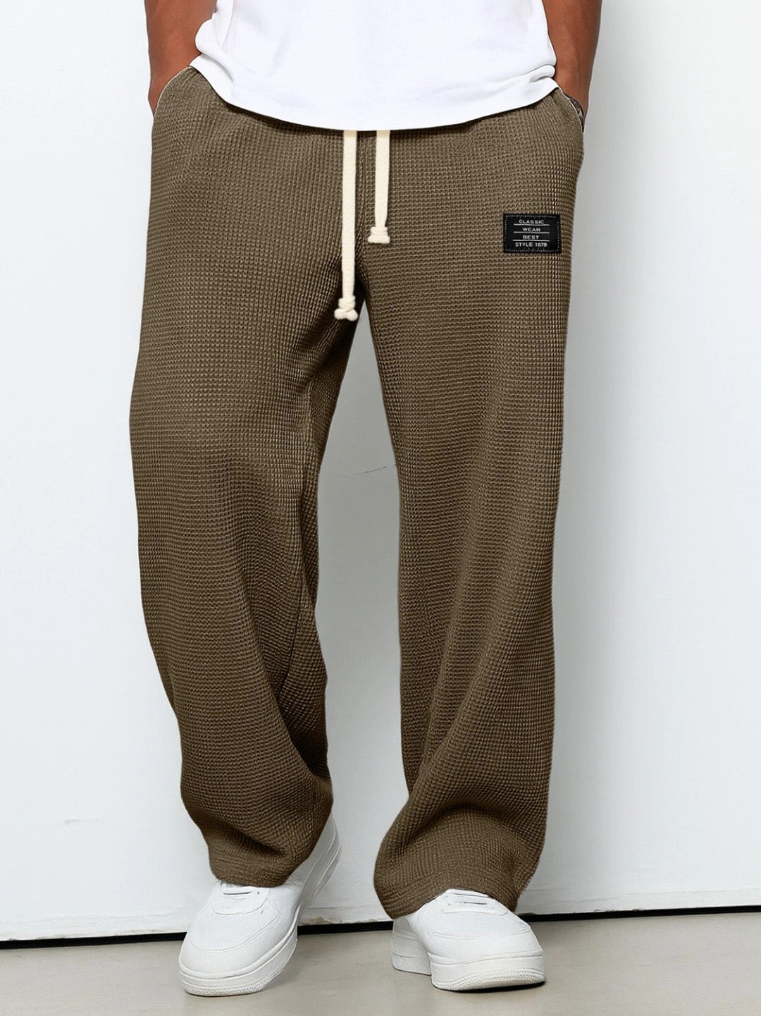 Męskie Spodnie Dresowe Oversize Komfort i Styl Streetwear