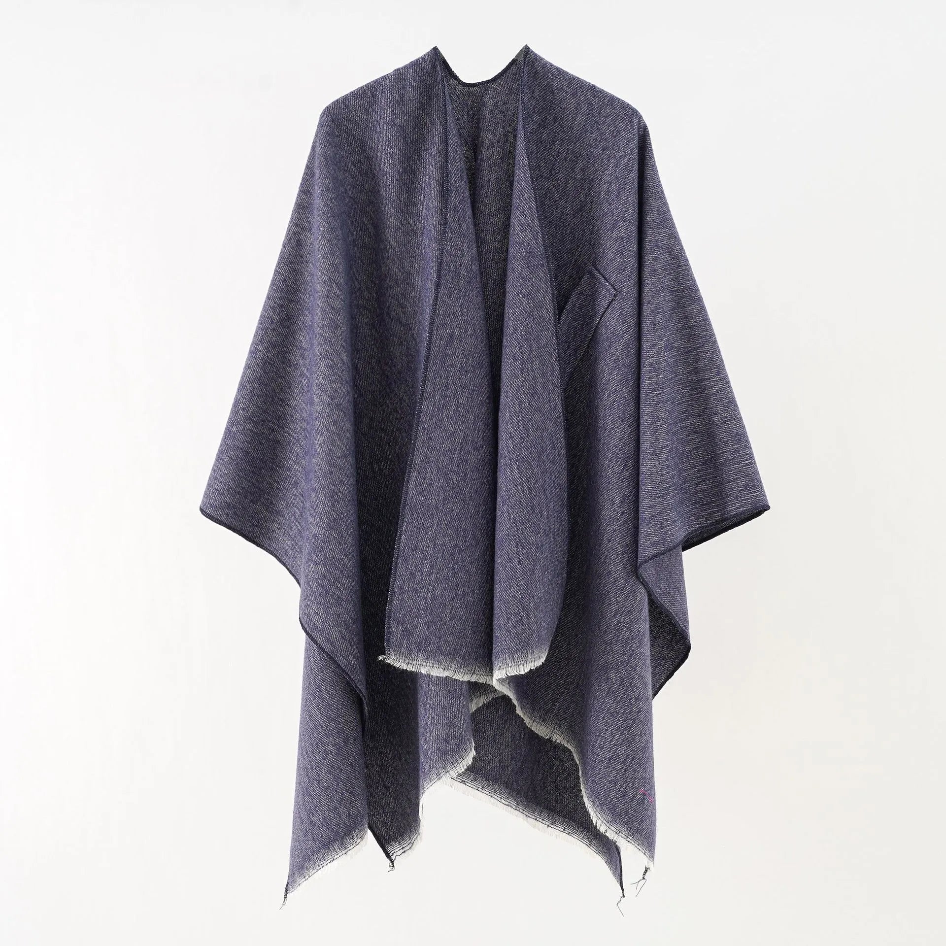 Elegancka Peleryna Damska Poncho do Stylizacji Miejskich