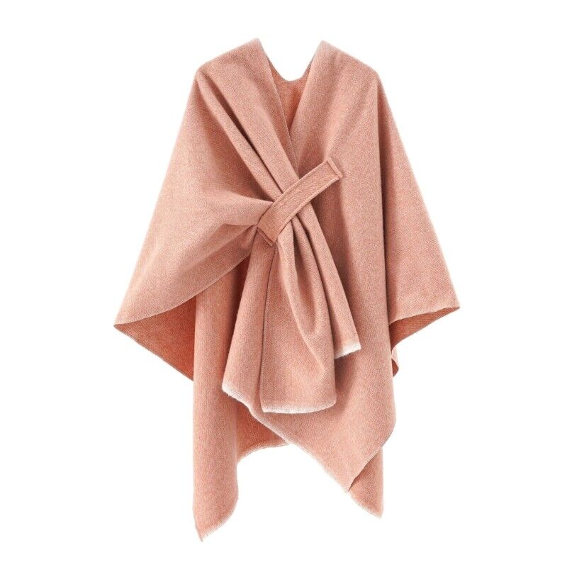 Elegancka Peleryna Damska Poncho do Stylizacji Miejskich