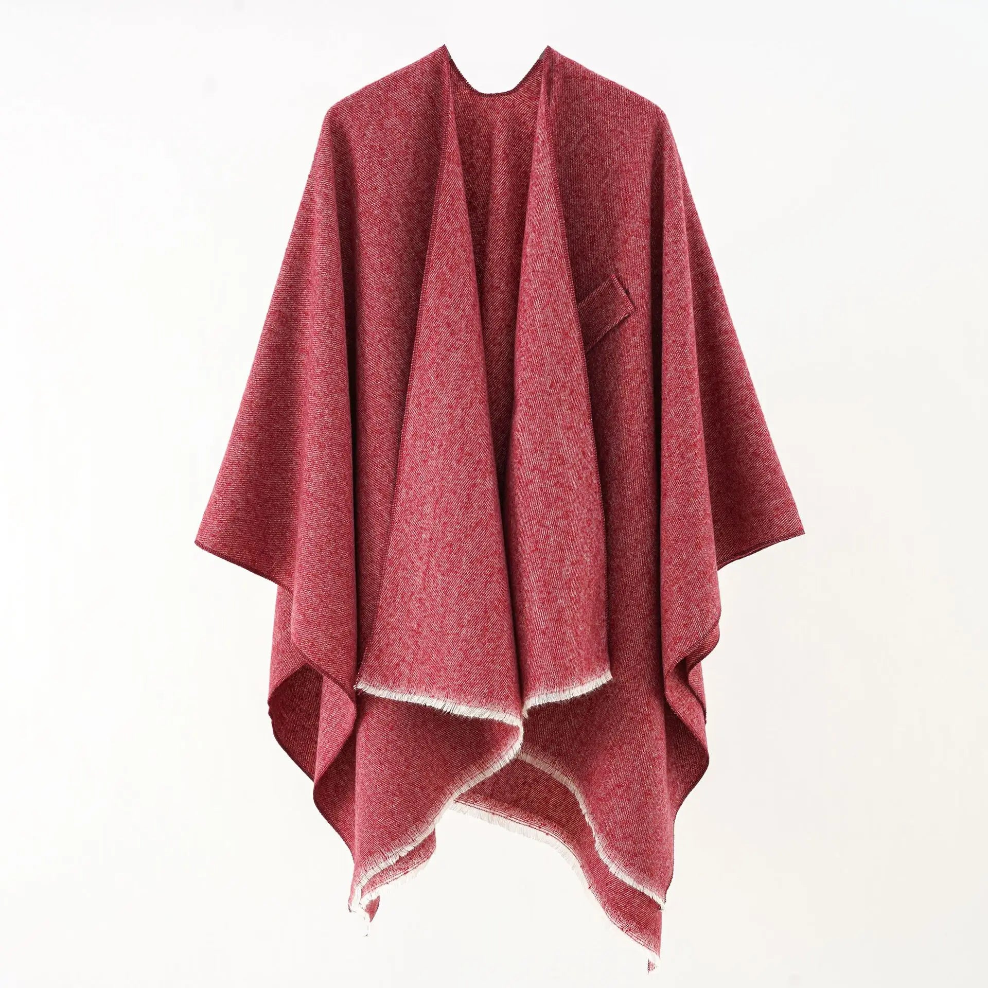 Elegancka Peleryna Damska Poncho do Stylizacji Miejskich