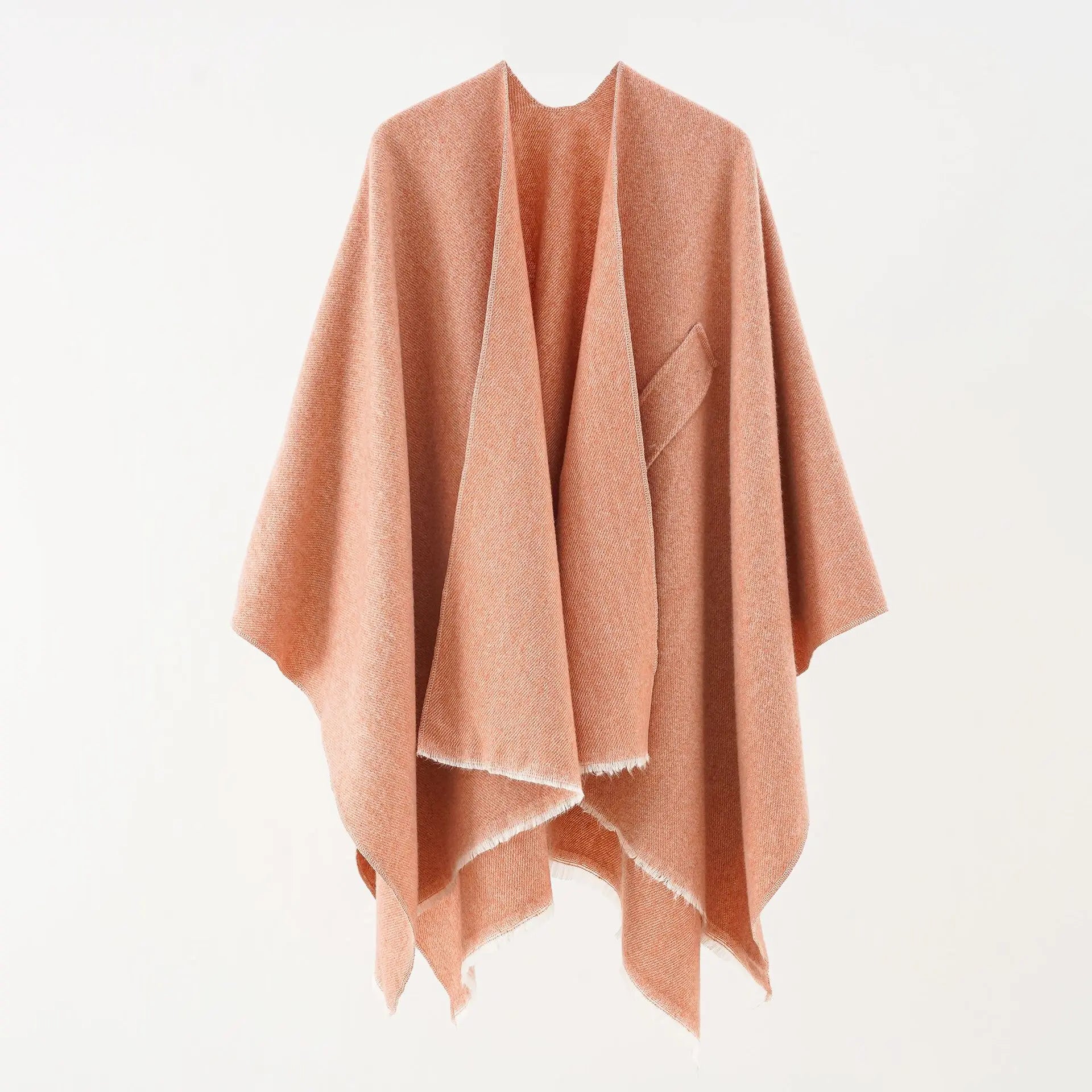 Elegancka Peleryna Damska Poncho do Stylizacji Miejskich