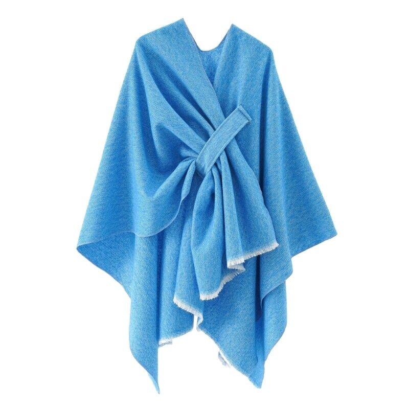 Elegancka Peleryna Damska Poncho do Stylizacji Miejskich