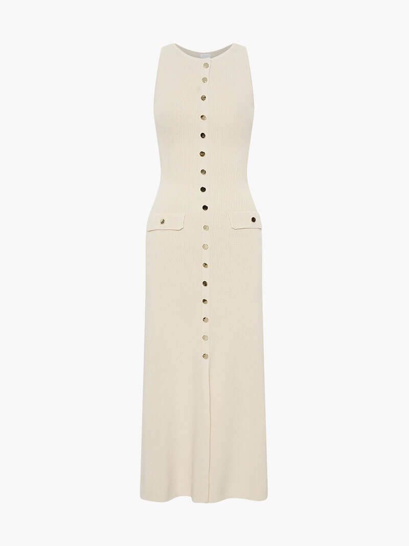 Calivra | Elegancka sukienka maxi do ziemi