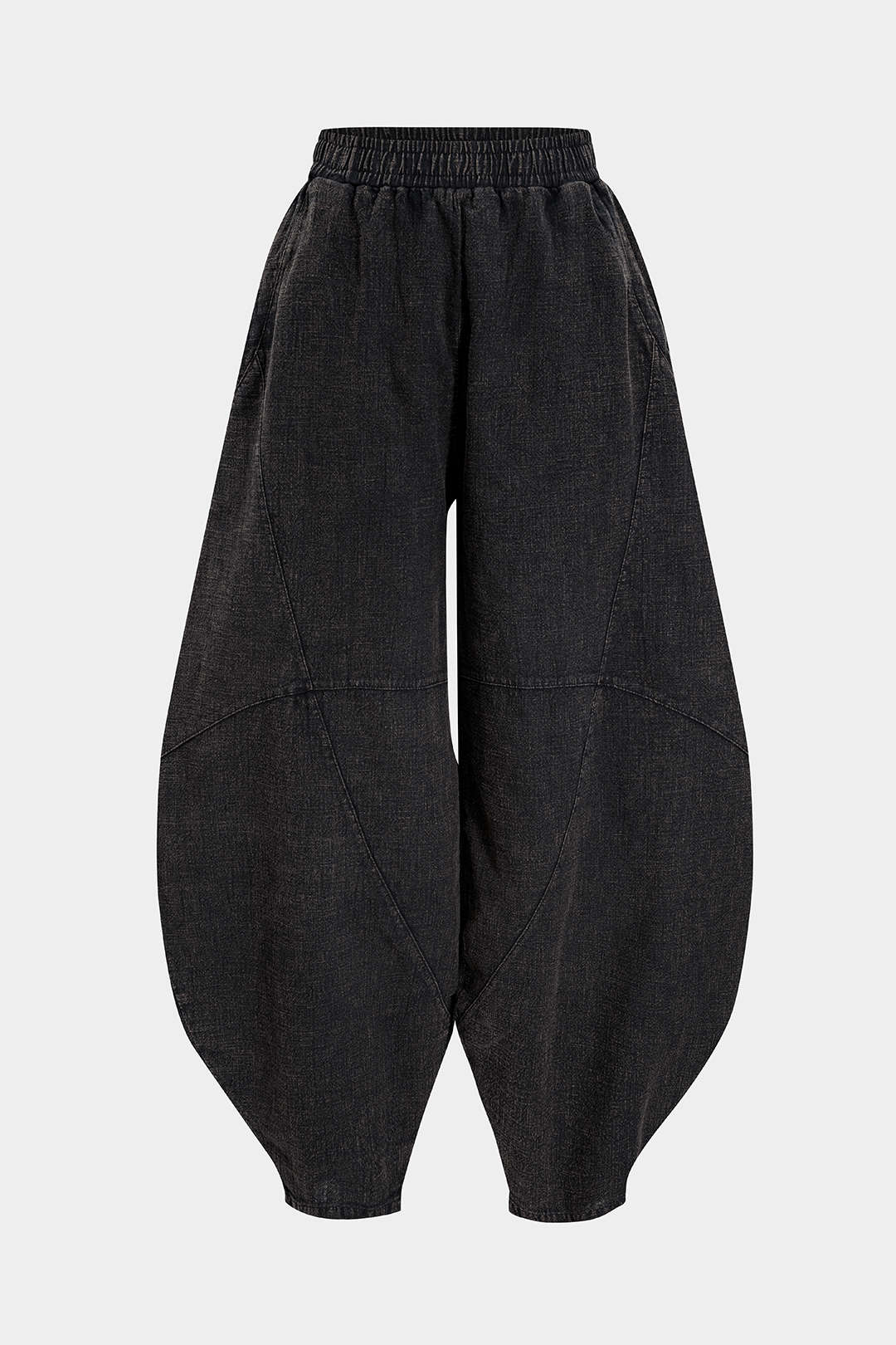 Spodnie damskie oversize balonowe luźny fason wygodne