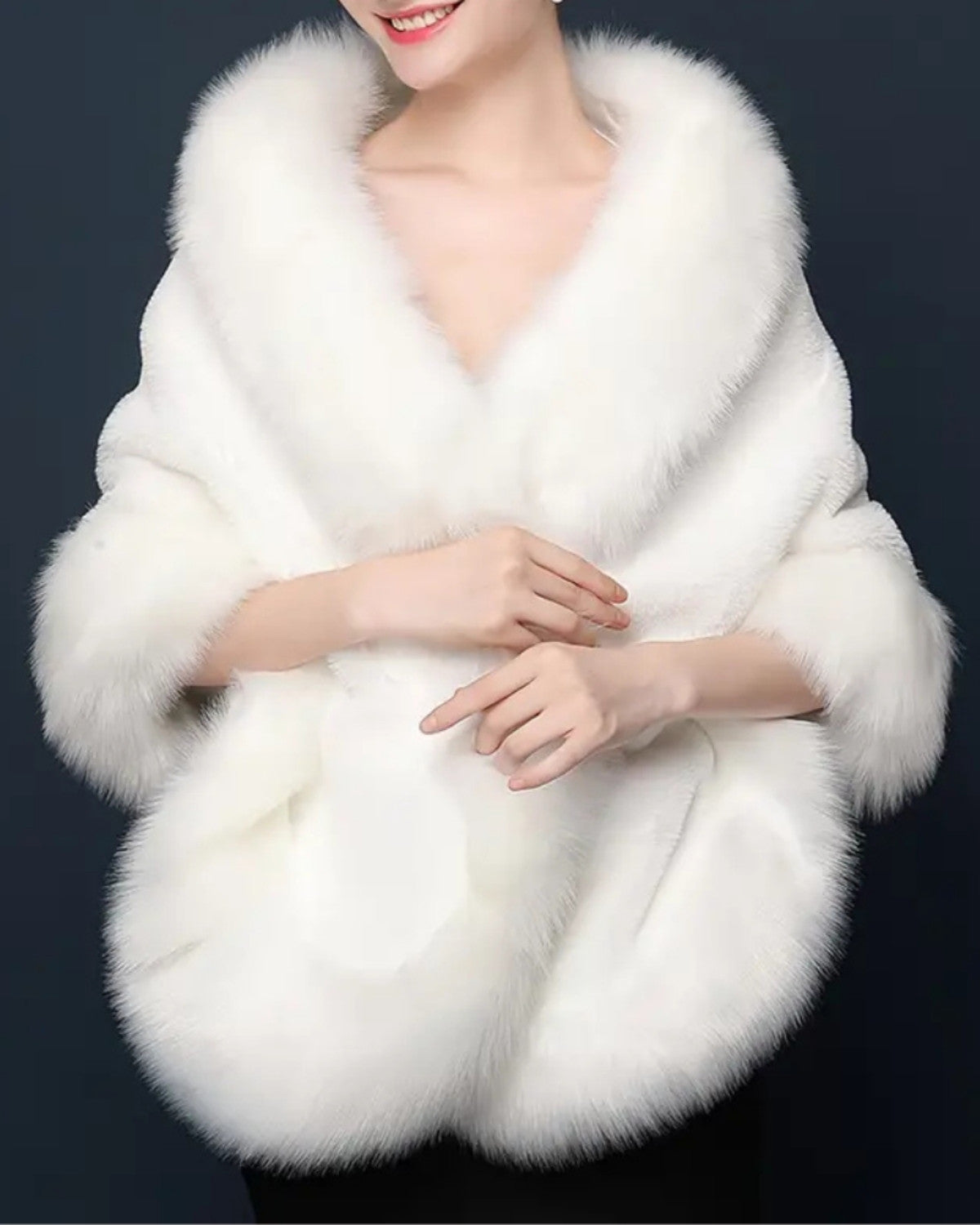 Elegancka Futrzana Etola Wieczorowa