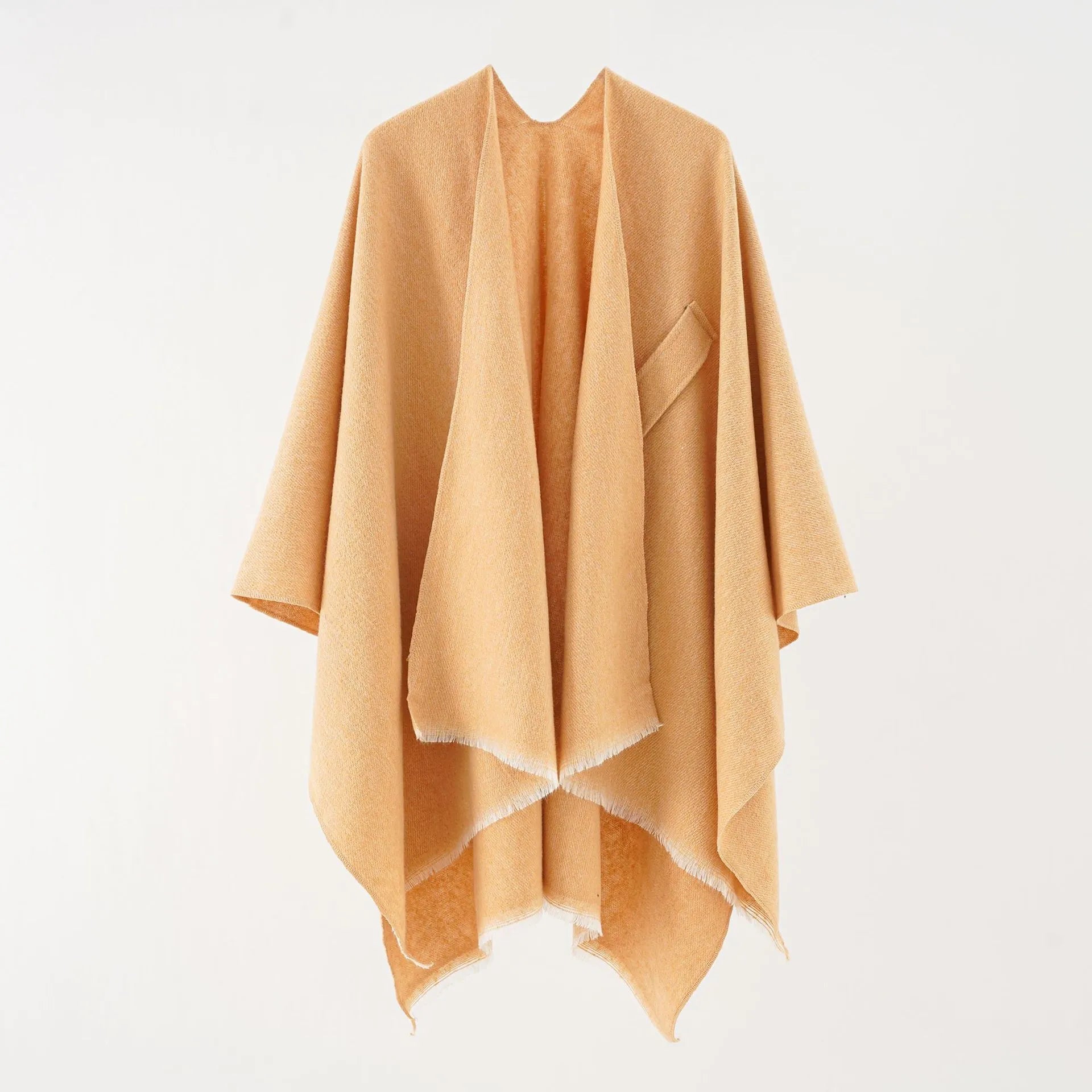 Elegancka Peleryna Damska Poncho do Stylizacji Miejskich