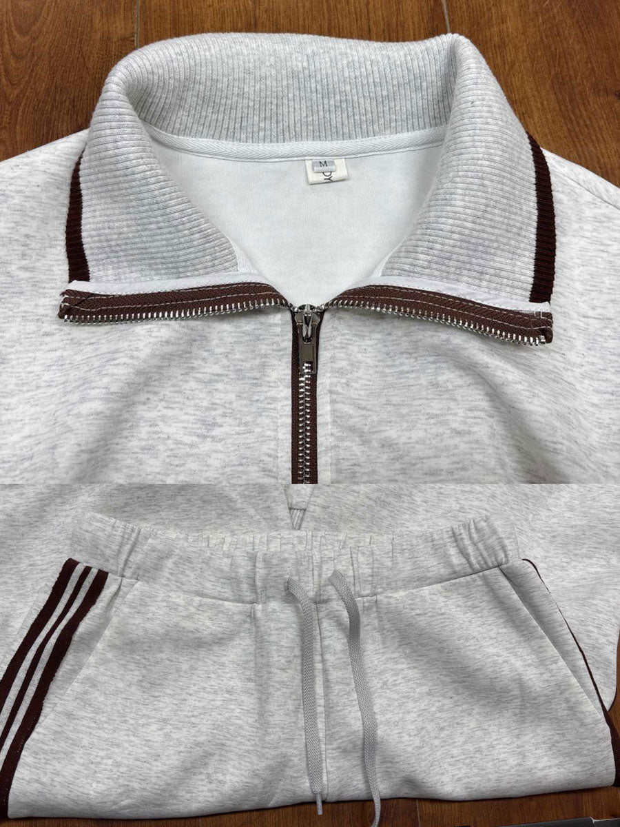 Damski komplet dresowy elegancki wygodny stylowy casual