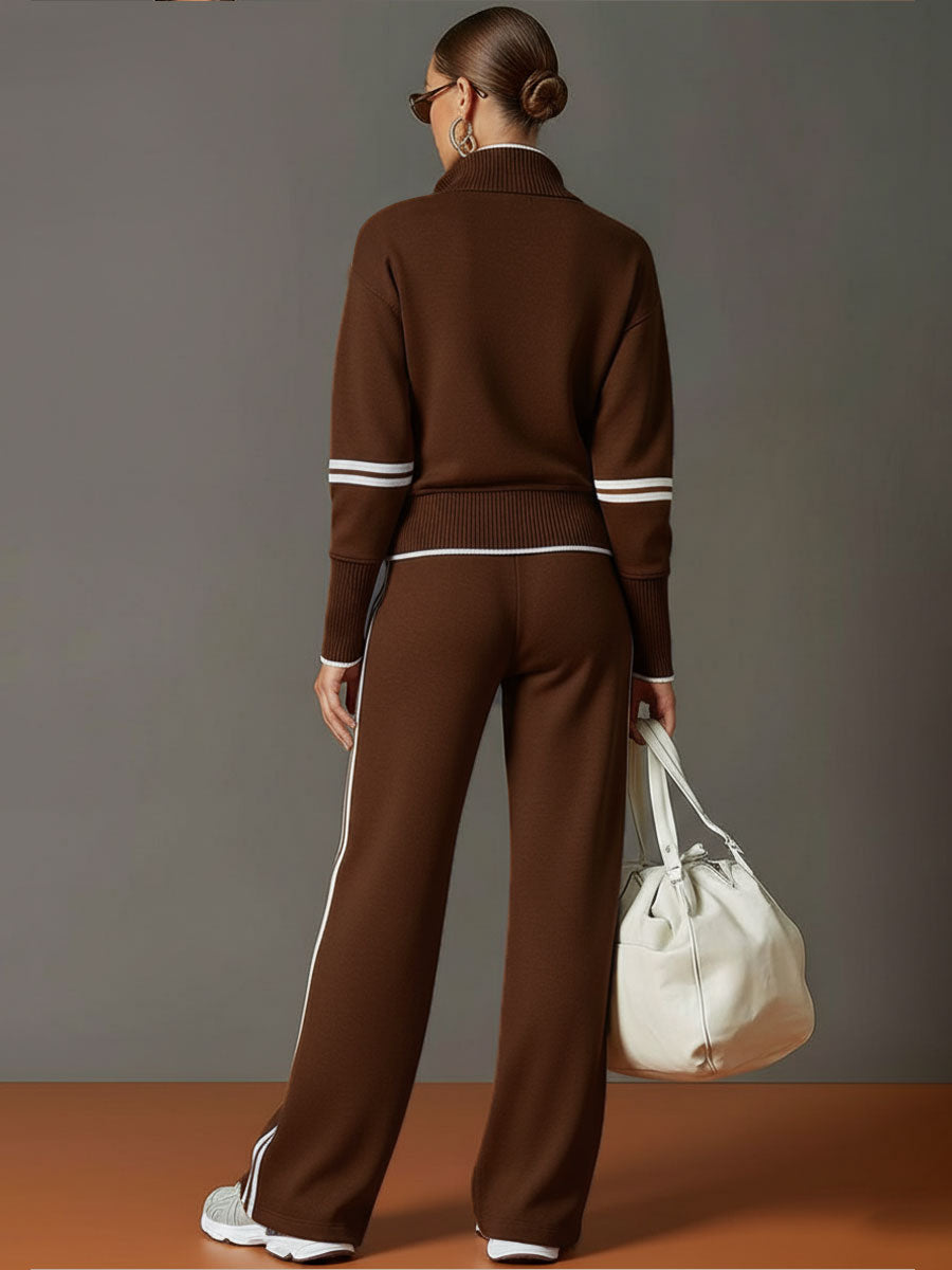 Damski komplet dresowy elegancki wygodny stylowy casual