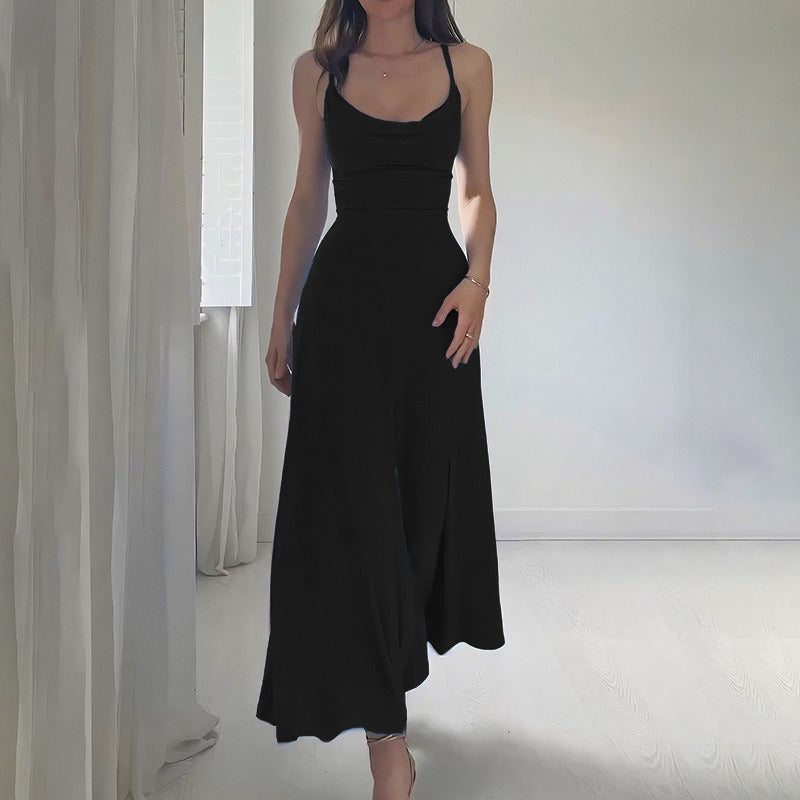 Anaïs | Sukienka maxi bez ramiączek o eleganckim romantycznym kroju