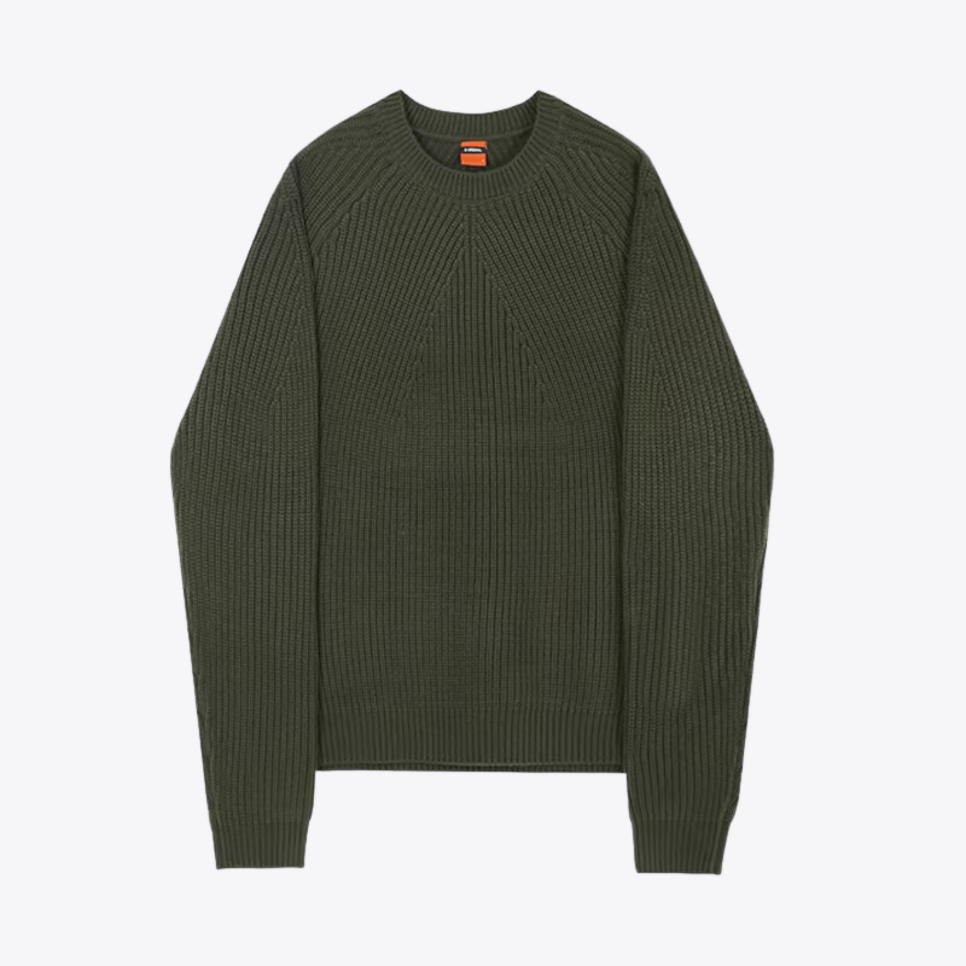 Męski Sweter Oversize Dzianinowy Komfortowy Styl