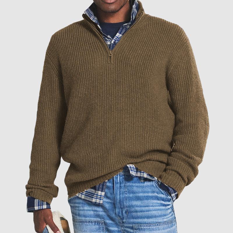 Męski Sweter V-Neck Klasyczny Styl i Komfort