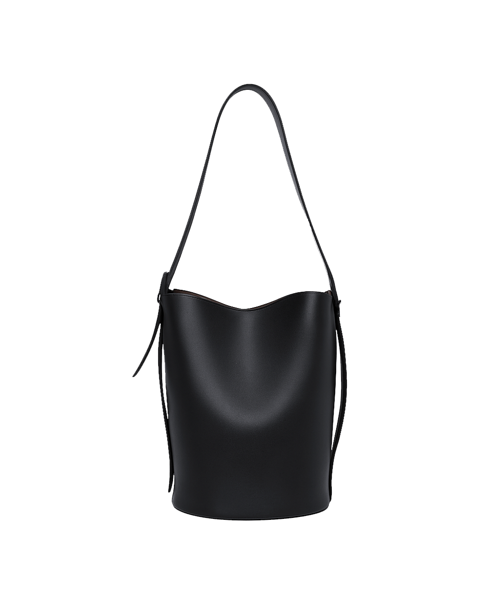 Minimalistyczna Torebka Damska Bucket na Ramię Pojemna